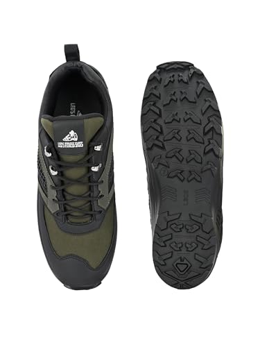 Image of Leo Fitness Outdoor Trekking & Hiking Shoes for Men Waterproof for All-Terrain Grip with Soft Rubber Outsole