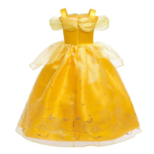 Vestido Princesa para Niñas BanKids Belle 3-10 años miniatura 4