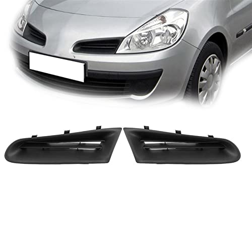 Rejilla superior de parachoques delantero para Renault Clio MK3 modelos de 2005 a 2009