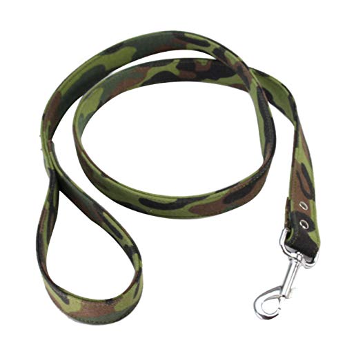Laisse de dressage pour animal domestique, 120 cm, réglable, motif camouflage imprimé Cover