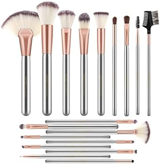 AMMIY Professional Make-Up Brush Set for Woman, 18 Pcs Cosmetic Brushes Makeup Brush Kit for Concealer, Foundation, Blush, Highlight, Loose Powder and All Other Makeup Powders