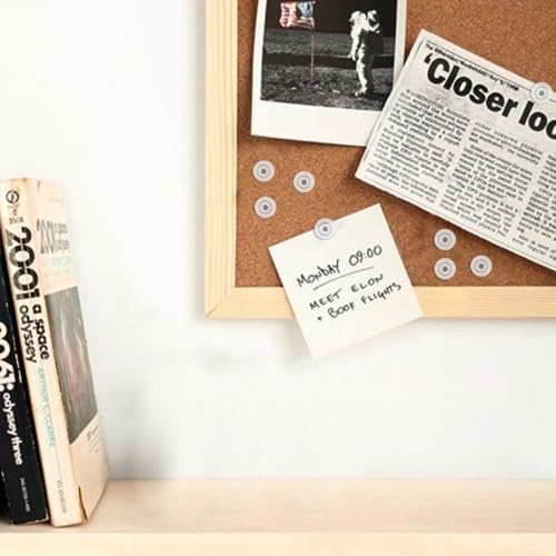 100 Pezzi Puntine da Disegno Trasparenti,Puntine