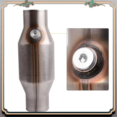 Convertidor catalítico universal de 2.5 pulgadas de acero inoxidable 425250 6