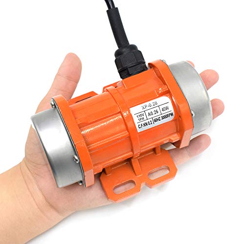 Concrete Vibrator Motor AC 110V 40W Single Phase for Concrete Vibrators Concrete Mixers Concrete Vibrating Table