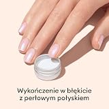 Manucurist - Blue Glazed Pyłek do Paznokci - Nail Art Ozdoba do Paznokci - Niebieskawy Perłowy Efekt - Wykończenie Glazed - Aplikator w Zestawie - Vegan & Made in France