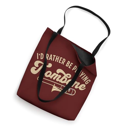 Bolsa Tote Divertida para Trombonista miniatura 2