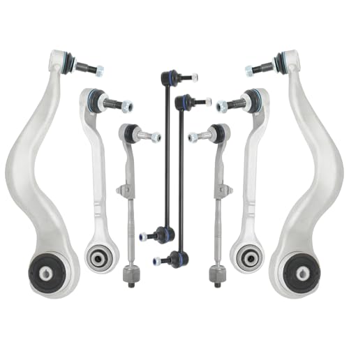 8Pcs Front Lower Control Arm Suspension Kit Compatible with BMW
