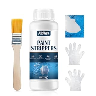 Allisway Sverniciatore, Sverniciatore Metallo, Paint Remover, Rimuove Rapidamente e Facilmente la Vecchia Vernice, Adatto per Metallo e Pietra, 150 g