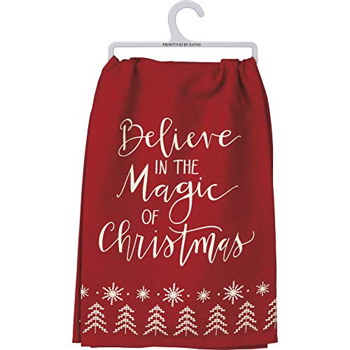 Primitives-by-Kathy-Decorative-Kitchen-Towel-Believe-in-The-Magic Primitives by Kathy Decorative Kitchen Towel Believe in The Magic