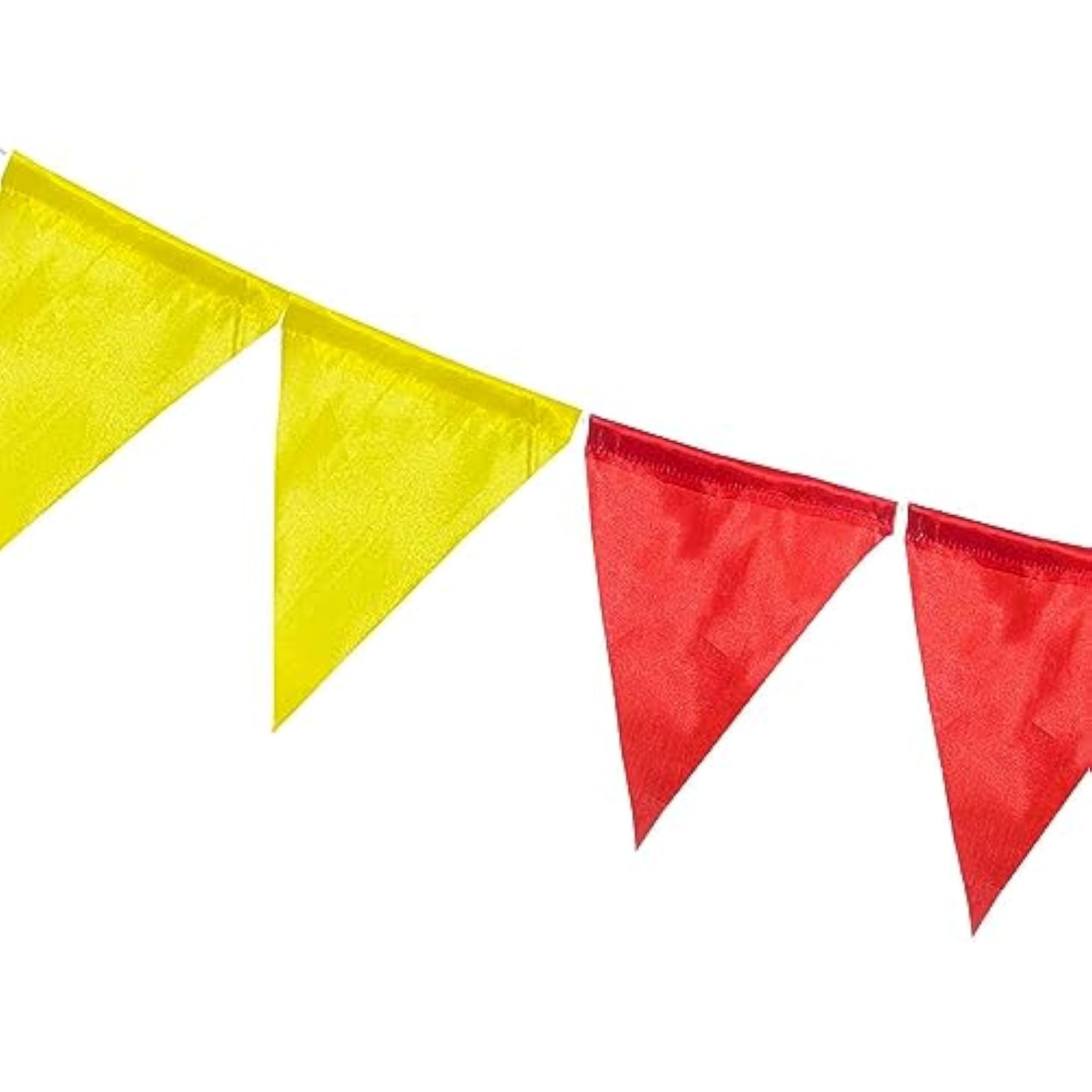 DIY Set Cloth Flags & Rope For 25 Mtrs, Reusable & Eco Friendly