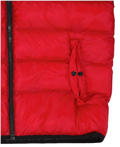 Image of Under Armour Boys' Pronto Hooded Puffer Jacket, Lightweight & Water Repellent
