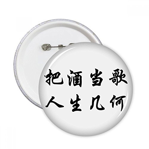 Bouton rond badge pins vêtements multicolores pour vos moments de détente en week-end