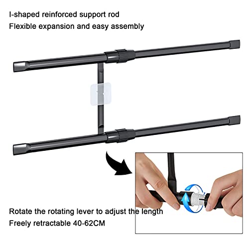 Support de rangement pour micro-ondes extensible pour optimiser la cuisine - 6