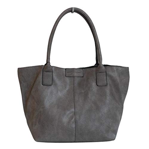 Bag Street - präsentiert von ZMOKA BGS-DHAT-3453-TP - Bolso de tela para mujer Marrón pardo talla única