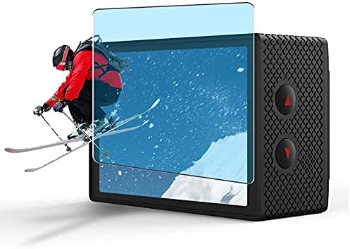 Puccy 3 Pack Anti Blue Light Screen Protector Film, compatible with COOAU CU-SPC06 Action Camera TPU Guard （ Not Tempered Glass Protectors ） New
