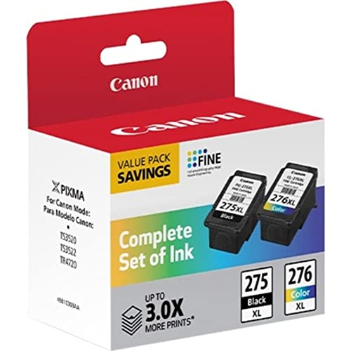 Canon 4981C008 Pg-275 Xl / Cl-276 Xl Genuine Ink Value Pack  thumb #3