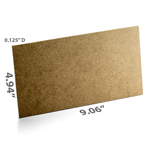 image for Officemate 5”x9” MDF Board for Crafts, Medium Density Fiberboard, 
