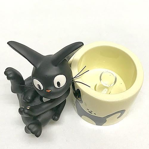 【魔女の宅急便】ジジ　一輪挿し Amazon | ジブリがいっぱい♪ 魔女の宅急便 一輪挿し いたずら