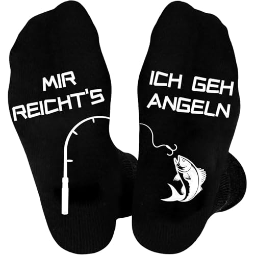 Geschenke für Angler Männer Geburtstag Socken, Angeln Geschenk...