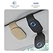 Sunglasses Holders for Car Magnetic Sunglass Holder Ticket Card Clips for Car Interior Accessories Storage Clip