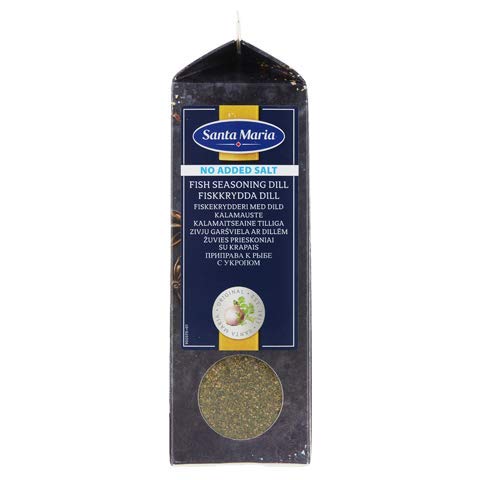 Santa Maria Fish Seasoning with Dill Spice Mix, No Added Salt, 320g