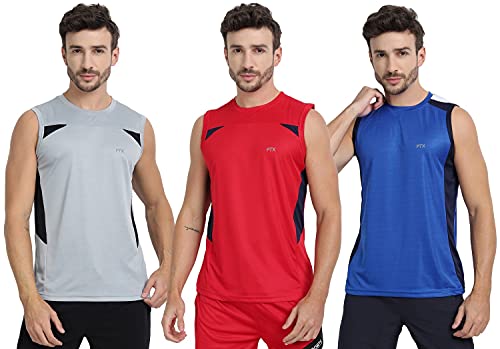Image of FTX Men's Solid Regular Fit T-Shirt