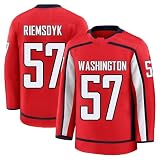 Trevor Van Riemsdyk Jersey Mens/Women/Youth Stitched for Sports Fan Red No Brand/Logos