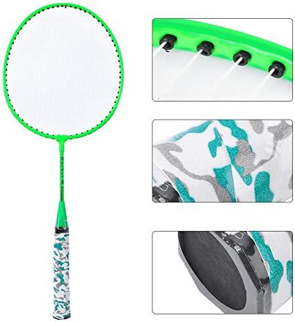 Miniatura 3 de VGEBY - Juego de raqueta de bádminton para niños (2 jugadores)