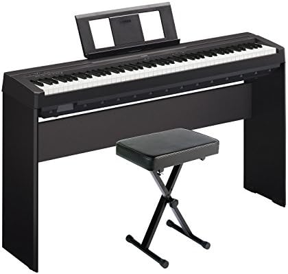 YAMAHA P45B Digital 88 Keys Piano With L85 Stand (Sitting Bench Not Included) Sold By Chennaimusicals