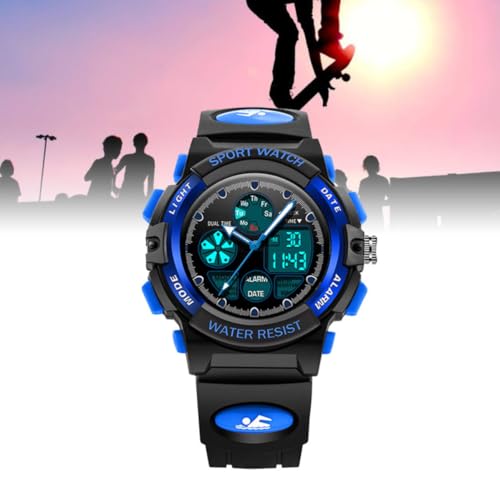 Reloj digital cronometro y luz LED resistente al agua de diseño moderno 7