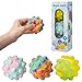 Pop it Ball - Balles anti-stress pour enfants et adultes - Jouet à presser pour soulager l'anxiété, la tension et l'amélioration de la concentration - Cadeau idéal