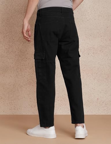 Image of Amazon Brand - Symbol Men's Baggy Cargo Jeans (Loose Fit | 100% Cotton)