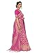 Nivah Fashion Women's Banarasi Art Silk Saree with Blouse Piece(NH.S13-Pink)