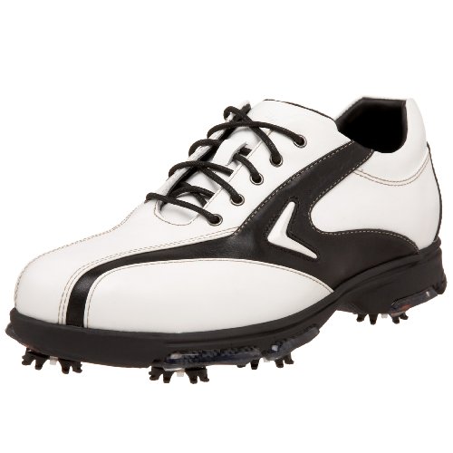 Callaway Men's XTT Comp Golf Shoe,White/Black,9 M US