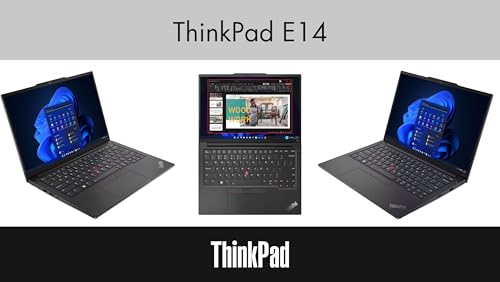 Lenovo ThinkPad E14 Laptop 14" i5-1335U 16GB 512GB SSD miniatura 2