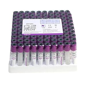 Generisch EDTAK2 Blutentnahmeröhrchen, 100 Stück