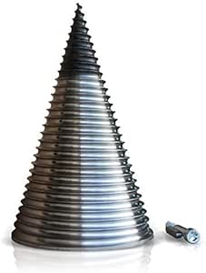 Tendina A Vetro Vite Spaccalegna Conica 40mm - Punte Per Trapano - Foto 7