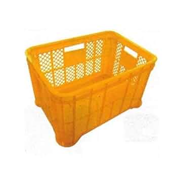 中古 採集コンテナ オレンジ色 平底12個 長方形 W520×D365×H305 41b3xbgX1gL._UF350,350_QL50_.jpg