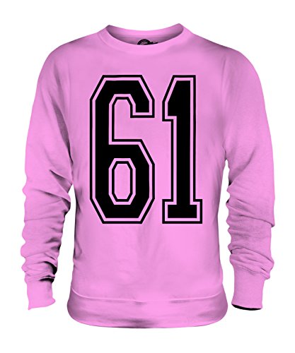 Sweat-Shirt Homme Femme Candymix Nomber 61 Sportif coupe confort douillette