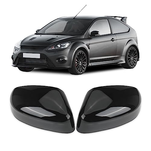 Opaltool Tapa del Espejo retrovisor del Coche para Ford Focus MK2 MK3 MK4 2008-2017, Ford Mondeo 2010-2014, Carcasas de Espejo Retrovisor de Coche Cubierta del Espejo de Ala Lateral de Puerta