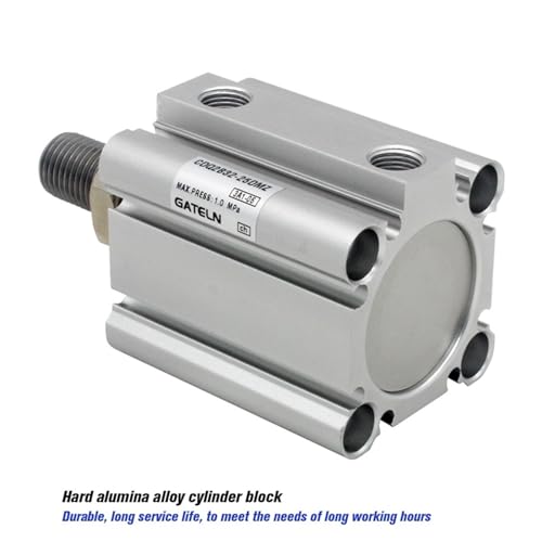 Cylindre compact CQ2B100 double effet contre les pannes d'alignement - 5