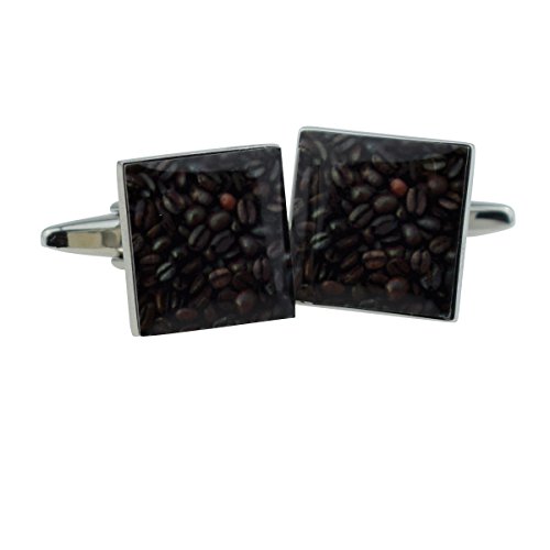 Mancuernillas para Hombre RGT Grano de Café miniatura 1