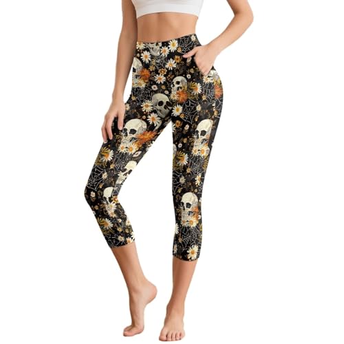 Leggings de cintura alta Amzbeauty suaves y elásticos para mujer en talla grande
