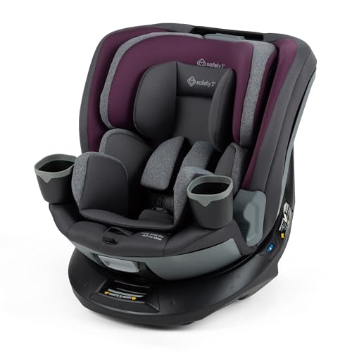 Safety 1ˢᵗ® Turn and Go 360° Rotating All-in-One Convertible Car Seat, Plum Perfect
