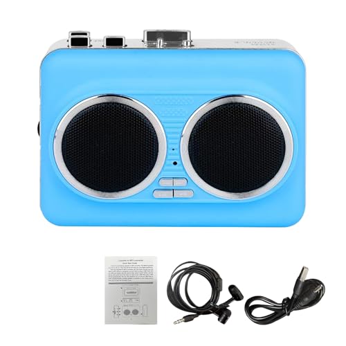 Reproductor de casete portátil Ausla que soluciona la pérdida de cintas antiguas con USB 2.0