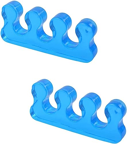 Toe Separators Spacers Pedicure Repeatable Washable Toenail Dividers for Men and Women Soft Nail Toe Separator Divider Spacer for Pedicure Manicure Nail Art.