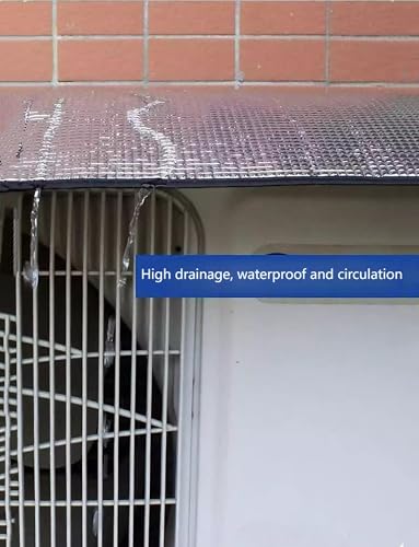 Housse climatiseur extérieur contre surchauffe et rouille