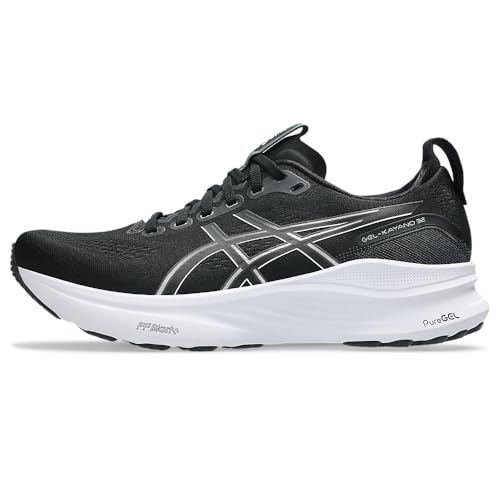 ASICS Men's Gel.Kayano 32 Running Shoes, 11.5, Black/White