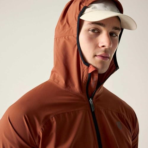 Chaqueta de hombre impermeable y transpirable cortavientos para montaña 7