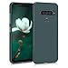 kwmobile Handyhülle für LG G8s ThinQ Hülle - TPU Case - Kabelloses Laden - Schutzhülle Cover in Blaugrün